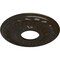 Ekena Millwork Blackthorn Ceiling Medallion (Fits Canopies up to 4 7/8"), 11 3/4"OD x 3 5/8"ID x 1"P, Stone Hearth CM11BLSHF - alternate 4